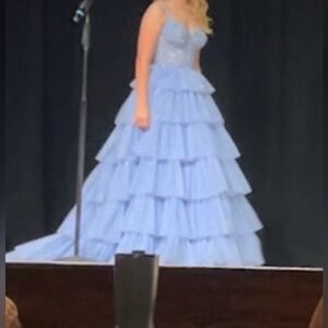 Sherri Hill Periwinkle dress